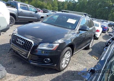 2015 Audi Q5 2.0T Premium from USA, damaged, VIN WA1LFAFPXFA003006